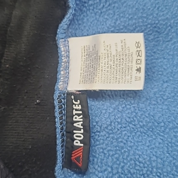 The North Face Jacket Women's Small Blue Fleece Polartech Full Zip Activewear - Picture 10 of 12